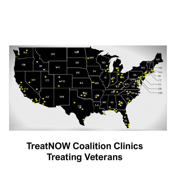 TreatNOW Coalition Clinics Treating Veterans